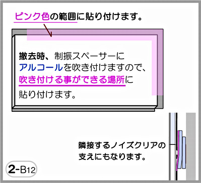 �s���N�F�̕����ɓ\��t�����܂��B