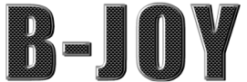 B-JOY logo(carbon)
