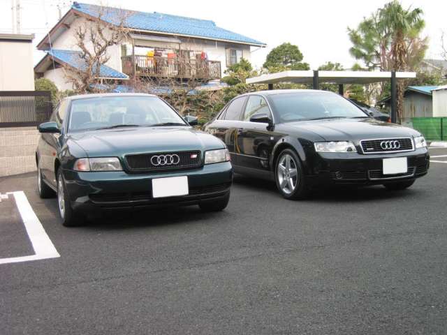 Four Silver Rings -- My Audi A4 (B6) --
